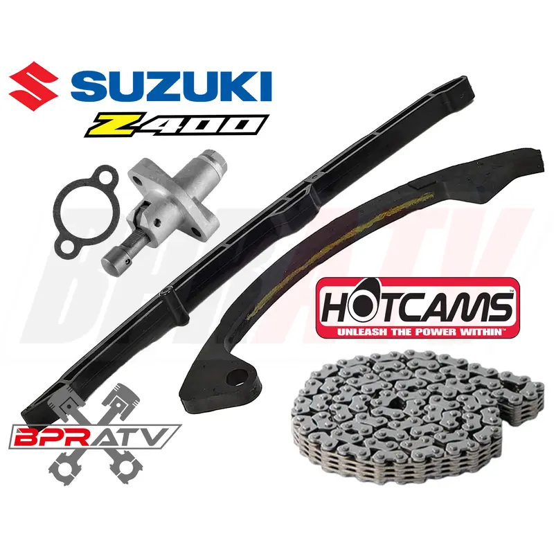 Suzuki DRZ400 Timing Guide Guides Tensioner Chain Tensioner & HOT CAMS Cam Chain