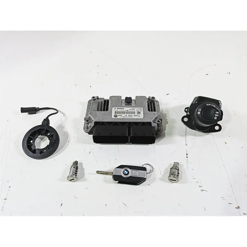 2016  BMW R1200GS GSW K50 Cdi Ecm Ignition Handsfree Switch Key Lock Set 8552934