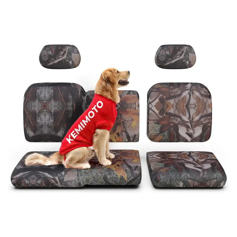 Camo Split Bench Seat Covers for Polaris Ranger XP 1000/Crew