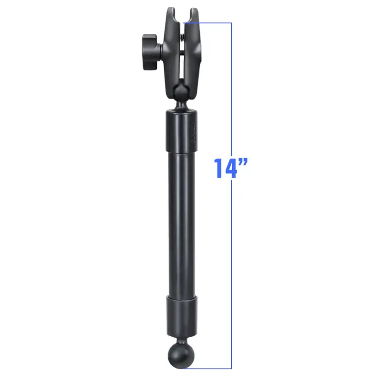 RAM Heavy-Duty Mounting Made Easy  RAM Ball Adapter with M14-1.5 Threaded Post