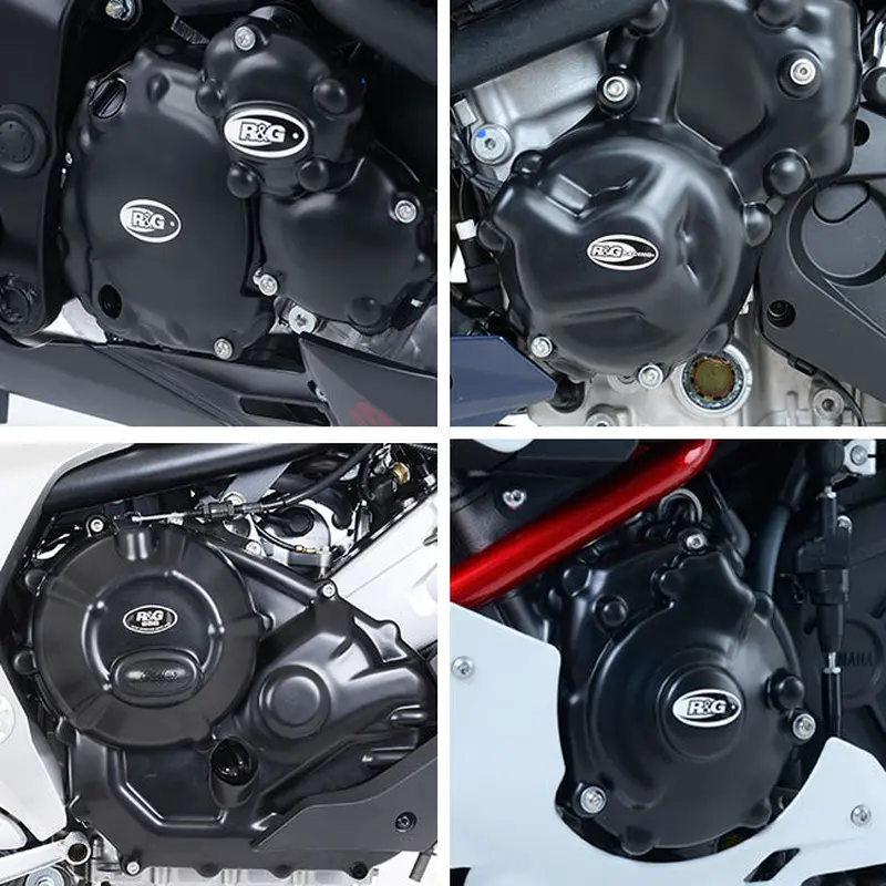 Honda CBR250RR 17- Engine Case Covers- pair R&G (KEC0105BK)