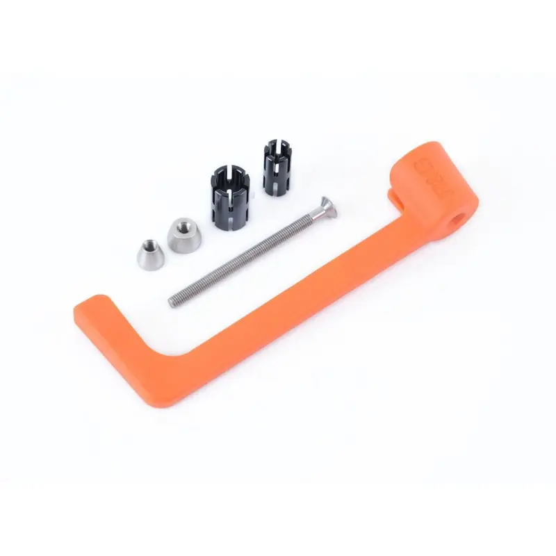 R&G Racing Red Moulded Lever Guard For 2014-2024 Yamaha MT-07 FZ-07