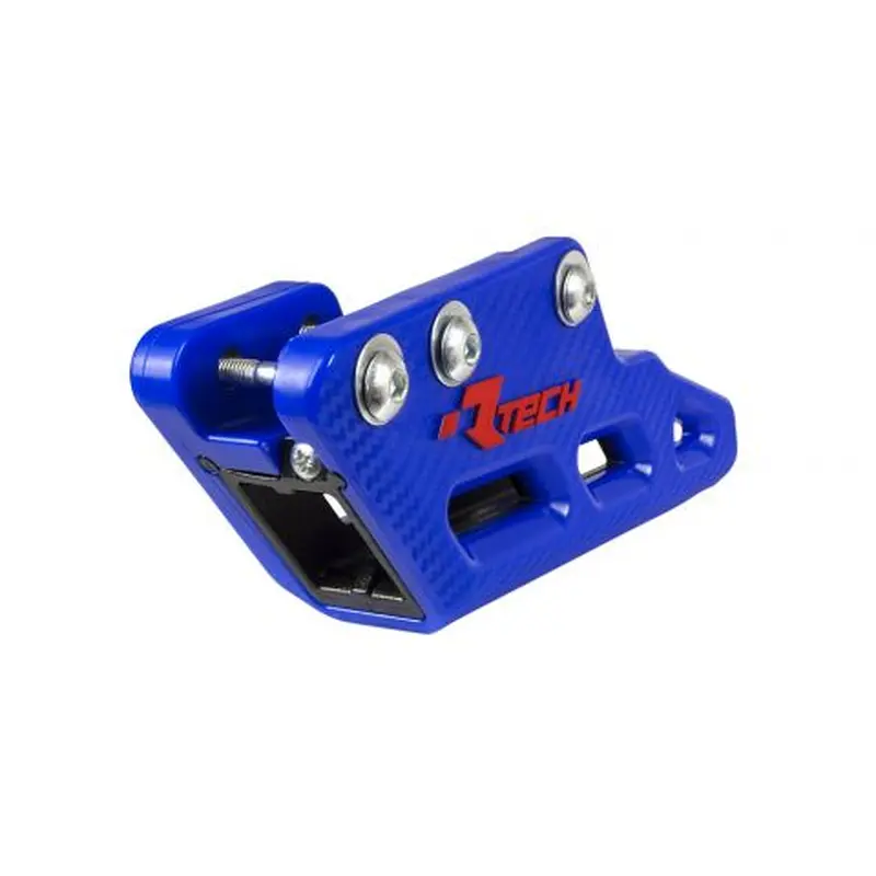 CHAIN GUIDE RTECH WORX MONOBLOCK R2.0 BLUE BLACK YAMAHA YZ YZF WRF YZX YZFX