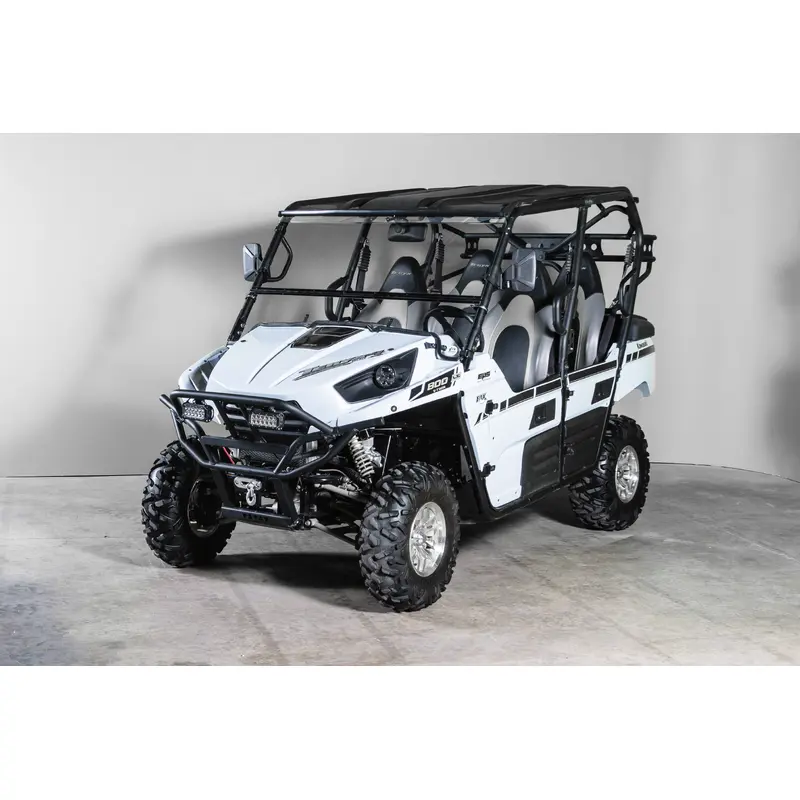 TERRARIDER KAWASAKI TERYX (2015) 2 & 4 SEATER TILTING UTV WINDSHIELD - STANDARD 3/16