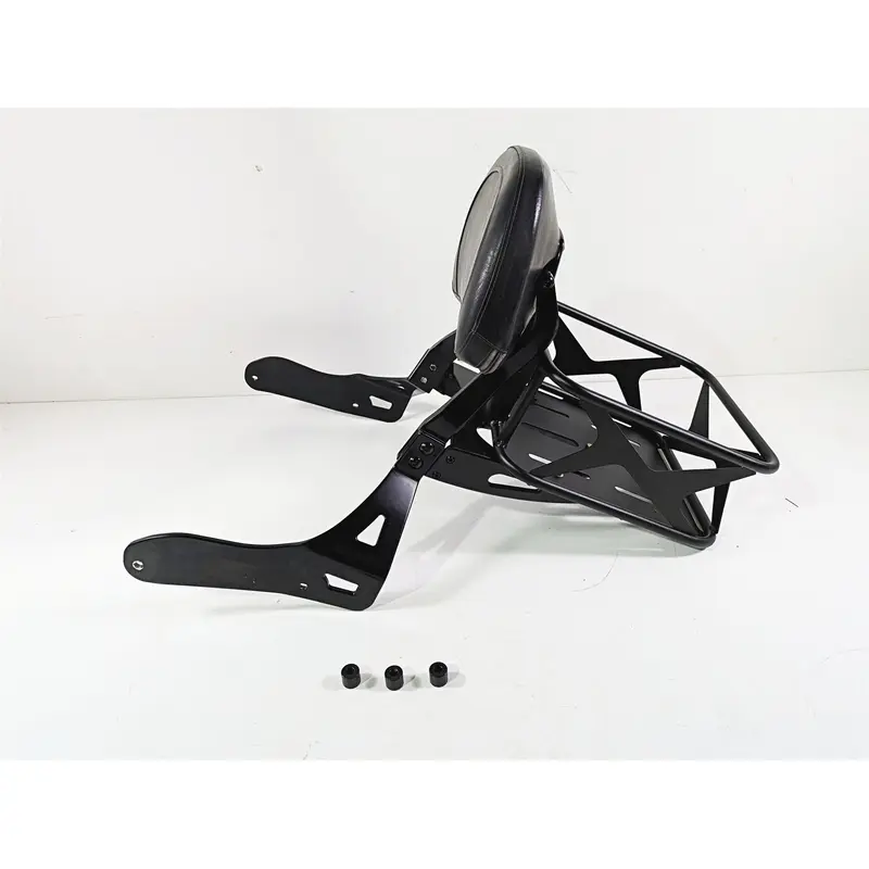 2016 Suzuki M109R VZR1800 Boulevard Black Sissy Bar + Basket Set 990A0-75059-BLK