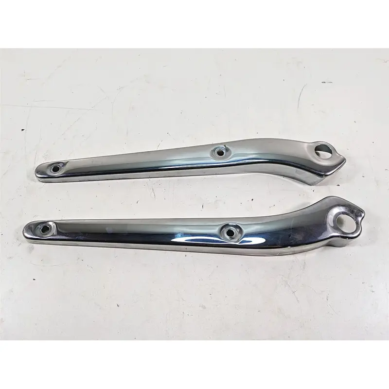 2012 Harley FLD Dyna Switchback Rear Chrome Fender Struts Covers - Read 60877-12