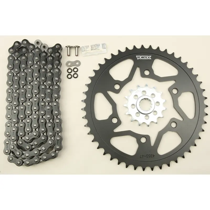 VORTEX SPROCKET/CHAIN KIT BLACK CK6316