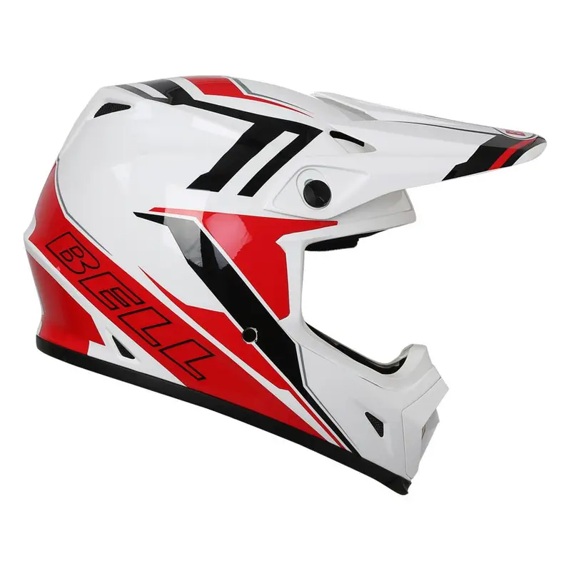 BELL MX-9 BARRICADE HELMET RED MEDIUM
