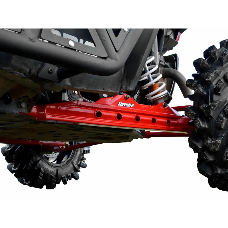 SuperATV Rear Trailing Arms for Polaris RZR XP 1000 (2014-2023) - Red