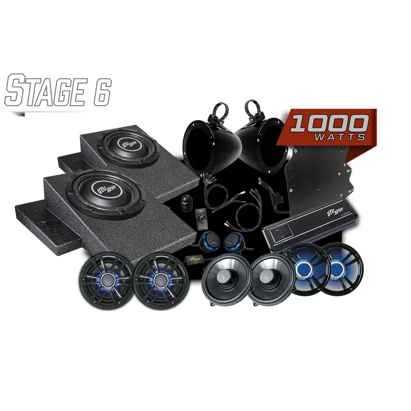 Can-Am Maverick R Signature Series Stage 6 Stereo Kit | UTVS-R-S6-S