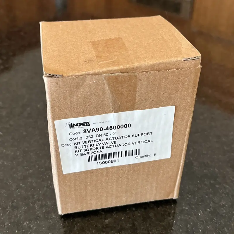 8VA90-4800000 Inoxpa Vertical Actuator Support Butterfly Valve Bracket Kit