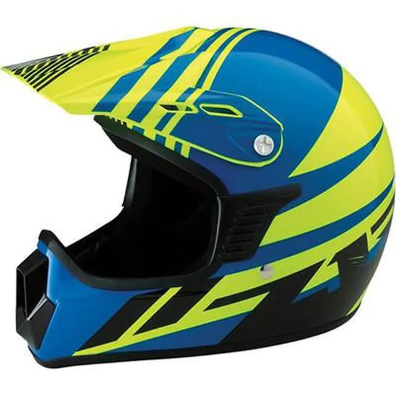Z1R Roost SE Youth Helmet - Blue/Yellow - S/M (0111-1033)
