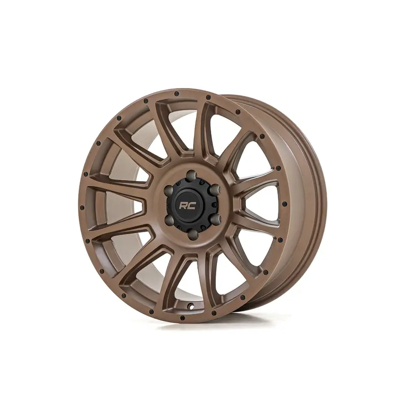 Rough Country 90 Series Wheel | One-Piece | Bronze | 18x9 | 5x5.5 | -12mm | 90181214