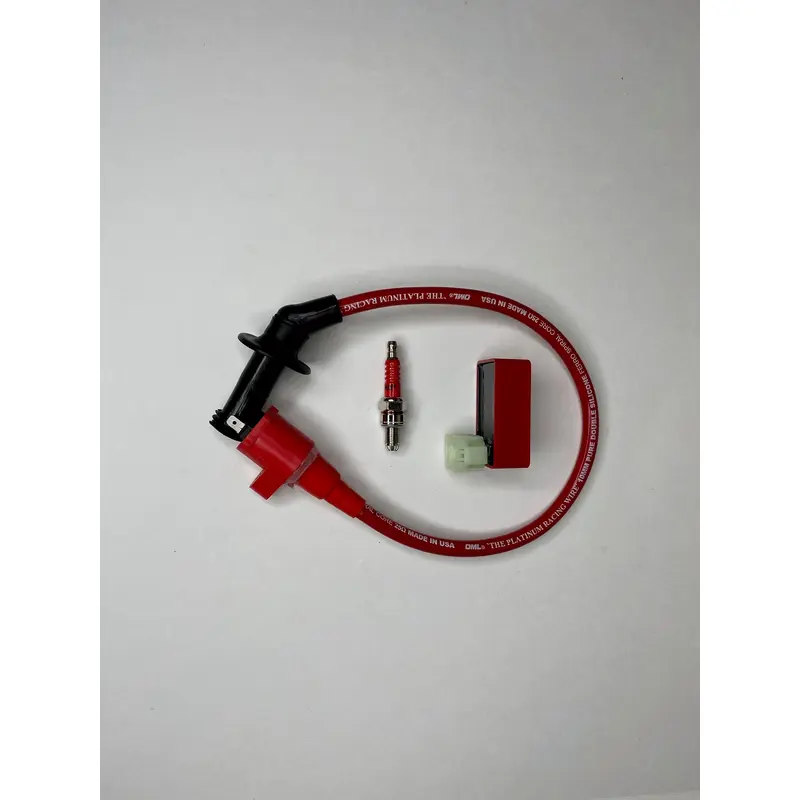 Scooter GY6 150cc High Performance OML Ignition Coil OKO CDI Upgrade Kit RED