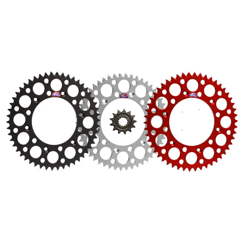 Renthal Grooved Front Ultralight Rear Sprocket for Honda CRF250R CRF250X