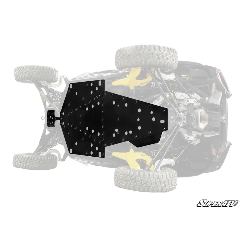 SuperATV Can-Am Maverick R Full Skid Plate