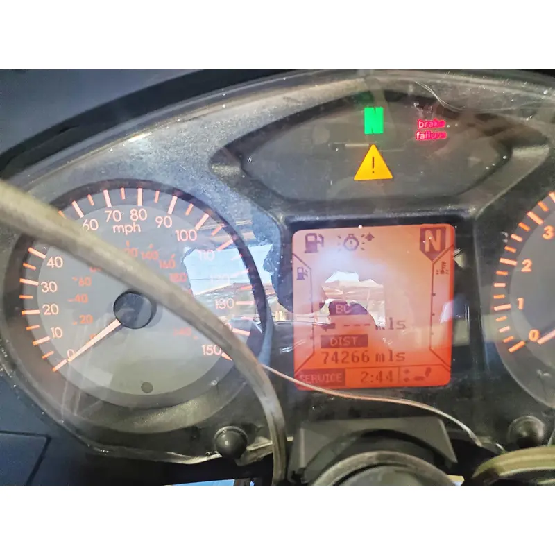 2009 BMW R1200RT K26 Speedometer Gauge Instrument 74k - Read 62118520040