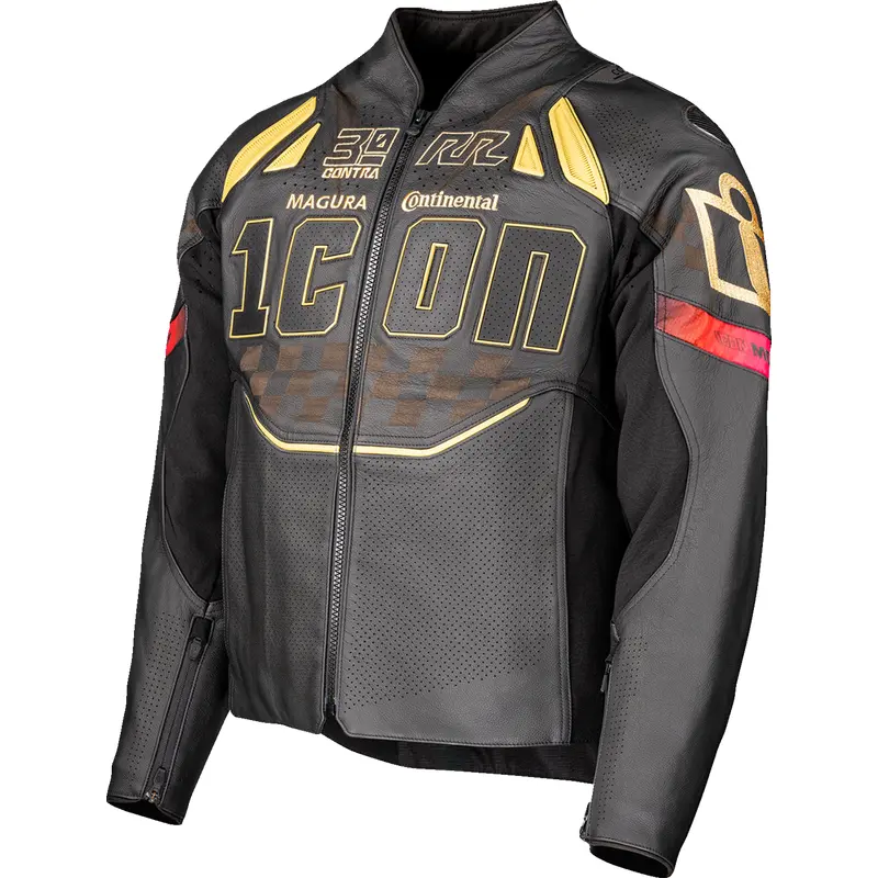 ICON Contra3* Rizz Rizz Jacket - Black - Small 2810-4288