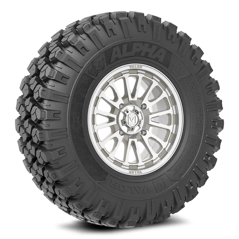 Valor Alpha on 15x7 V14 RM UTV Wheel and Tire Kit
