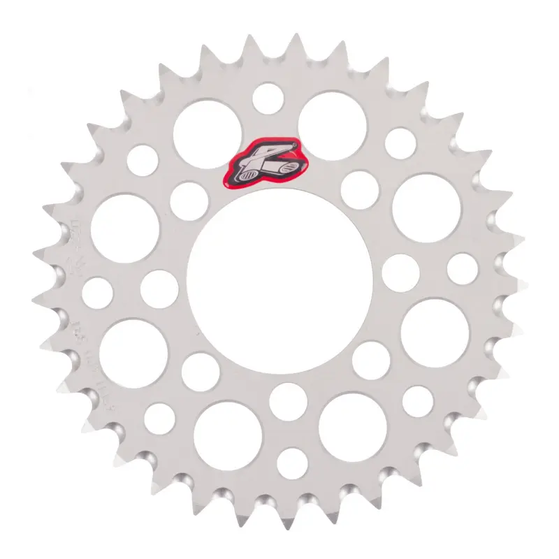 Renthal Sprocket Rear Silver 33T Alloy 7075 T6 Grooved