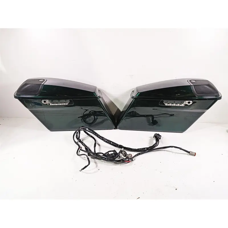 2015 Harley Touring FLHXS Street Glide Saddlebag Boom Audio Speaker Set 90200412