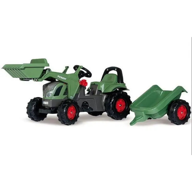 Fendt Pedal Tractor with Front Loader & Trailer  Ride-On Toy | X991015187000