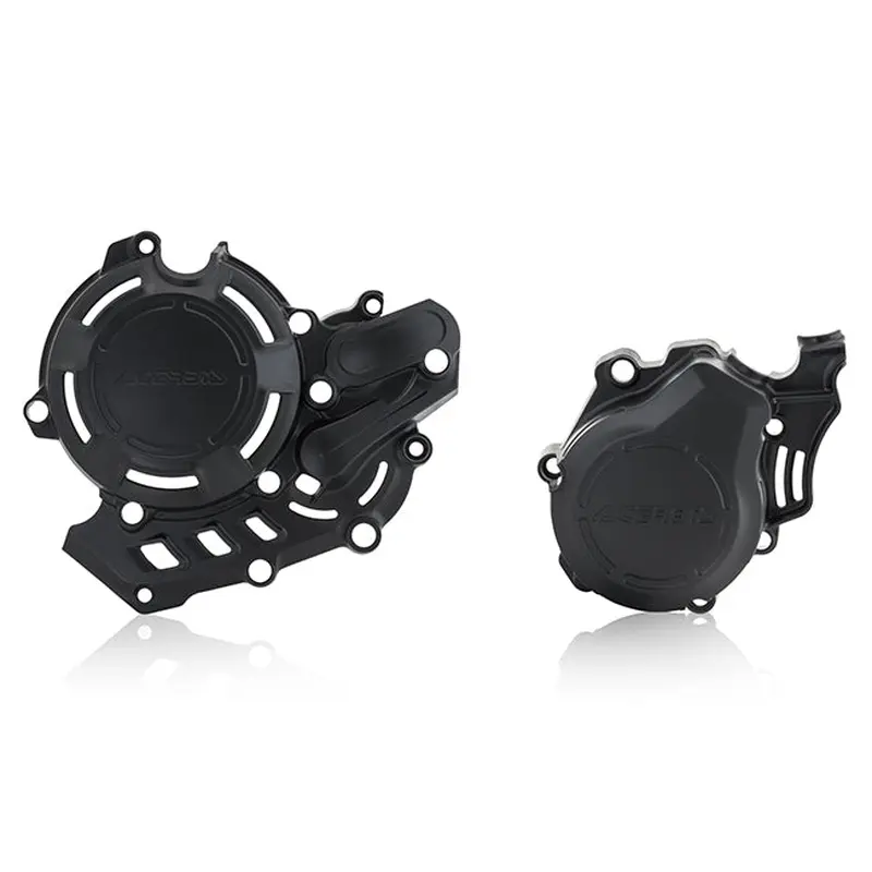 X-Power Engine Cover Kit Black Beta RR 250/300 2T Acerbis (23763.090)