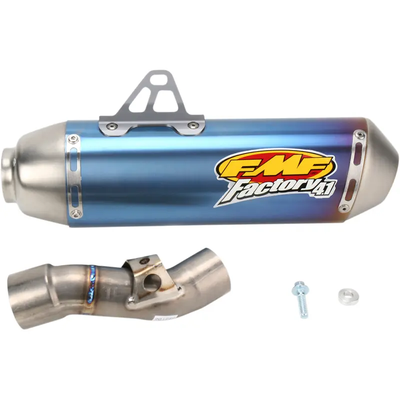 FMF Factory 4.1 Muffler - Anodized Titanium 041291