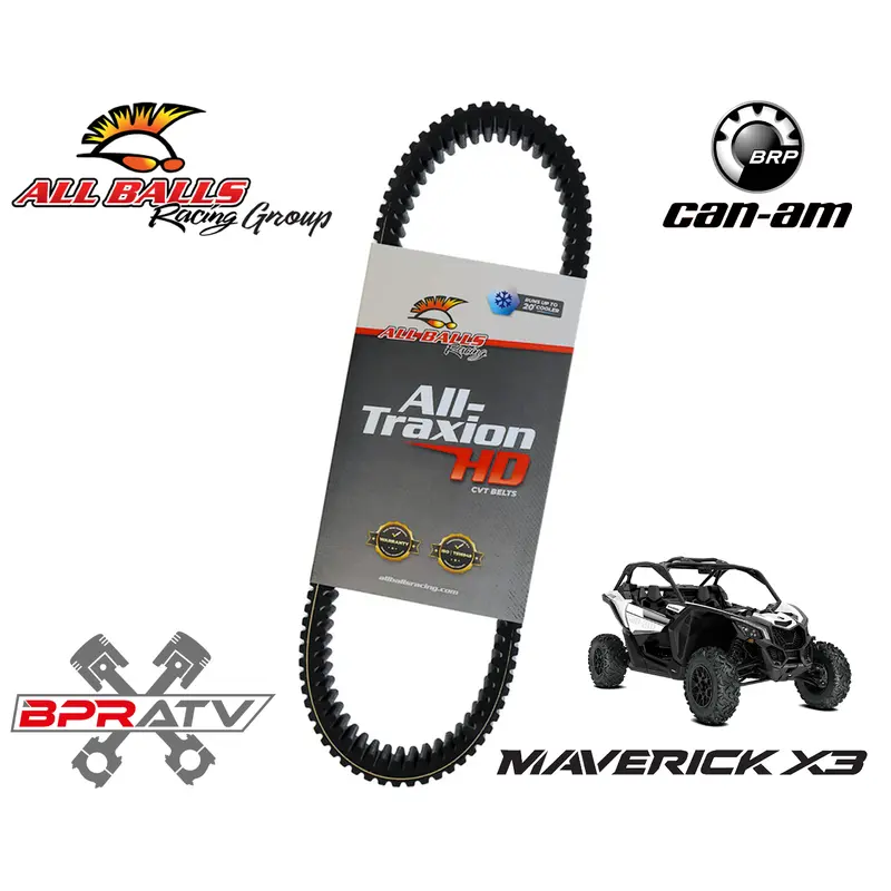 Can Am Maverick X3 Hotrods All Balls Heavy Duty Worlds Best Clutch Belt Defender