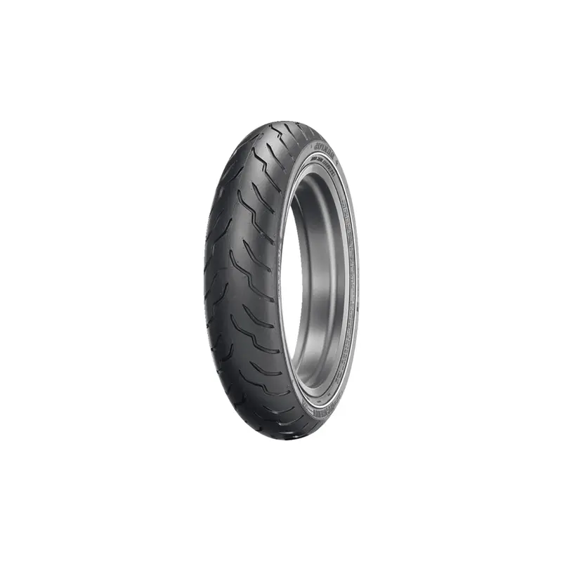 Dunlop - Tire - American Elite - Front - MT90B16 - Narrow Whitewall - 72H