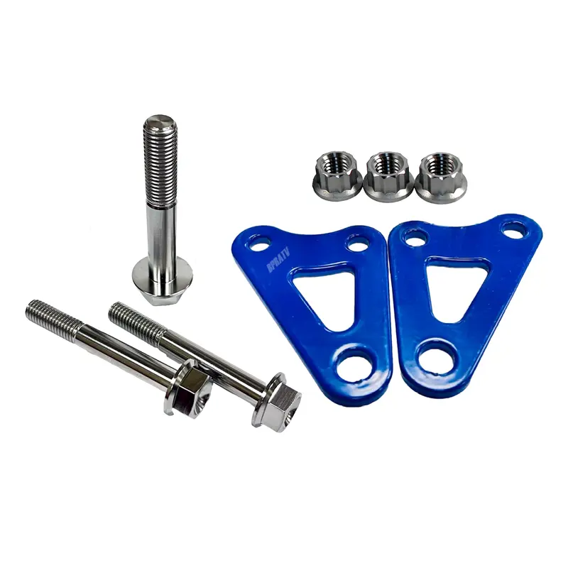 Yamaha YZ250 YZ 250 Motor Mount Billet CNC TITANIUM Engine Mounting Bolt Nut Kit