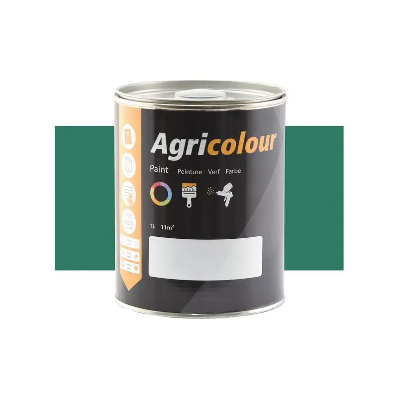 Agricolour - Patina Green Gloss Paint 1L Tin - Sparex Part No. S.86000
