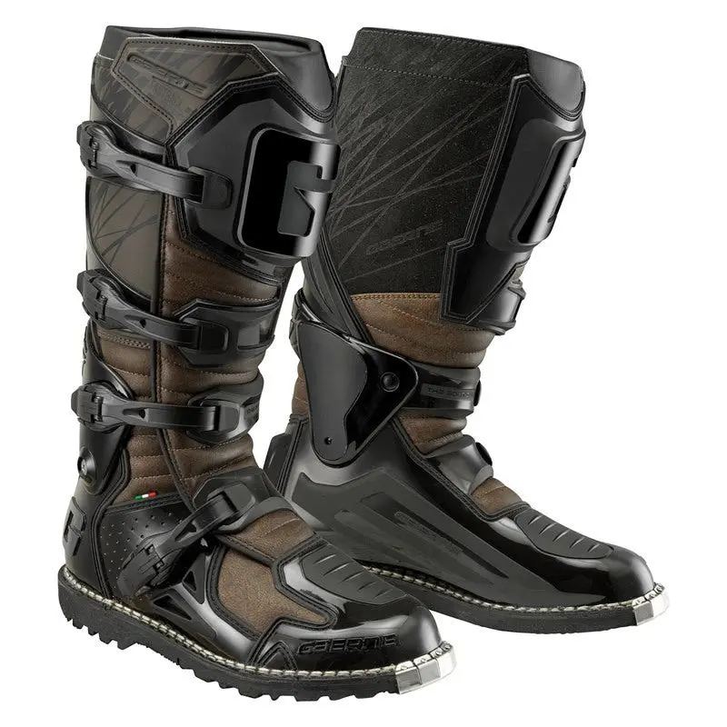 GAERNE Fastback Endurance Enduro Boots - Black/Brown, Size 09 (Part #2197-013-09)
