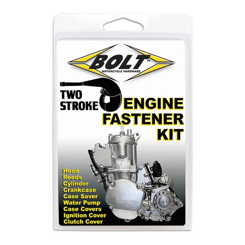 Bolt Engine Fastener Kit Kawasaki KX250 '88-'07