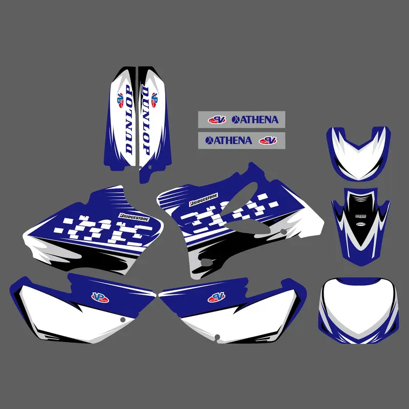 Team Graphics Backgrounds Decals Stickers For Yamaha YZ85 2002-2014