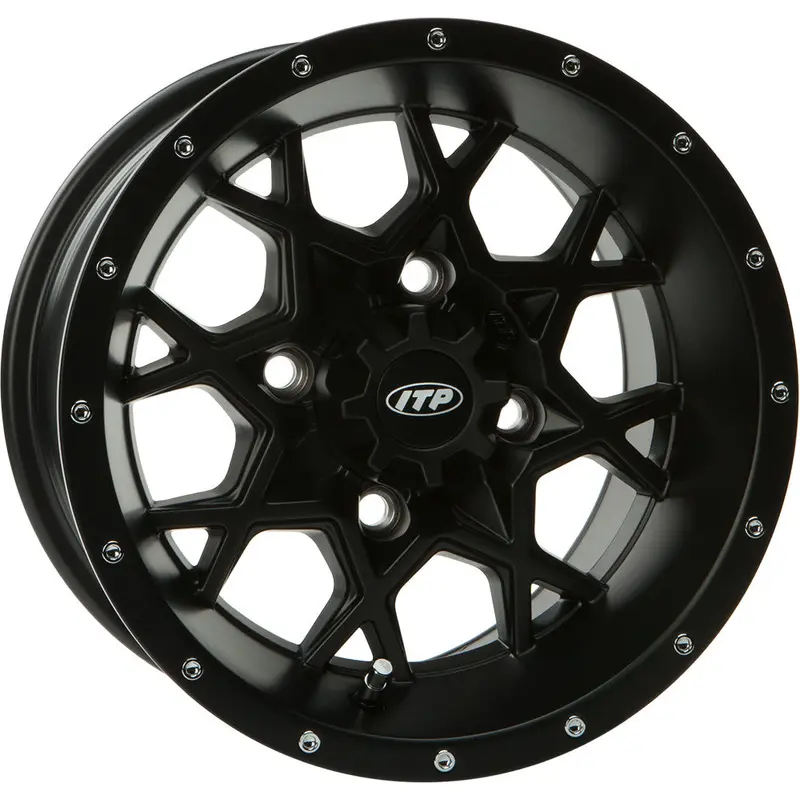 ITP HURRICANE 14X7 4/110 5+2 BLACK 1428636536B