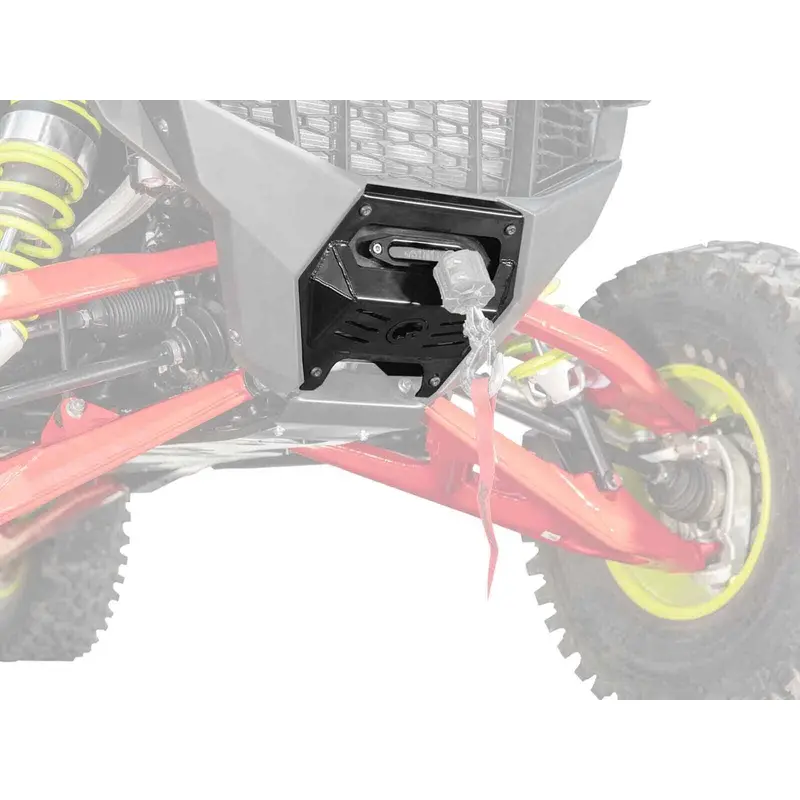 SuperATV Winch Mounting Plate for Polaris RZR Pro R / Turbo R (2022+)