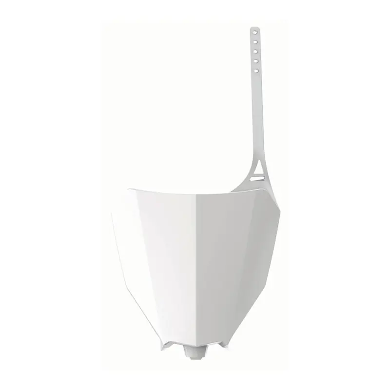 NUMBER PLATE HON CRF450R 17- WHT