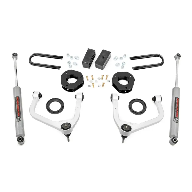 Rough Country | 3.5 Inch Lift Kit | GMC Sierra 1500 2WD/4WD (2025) | 110530