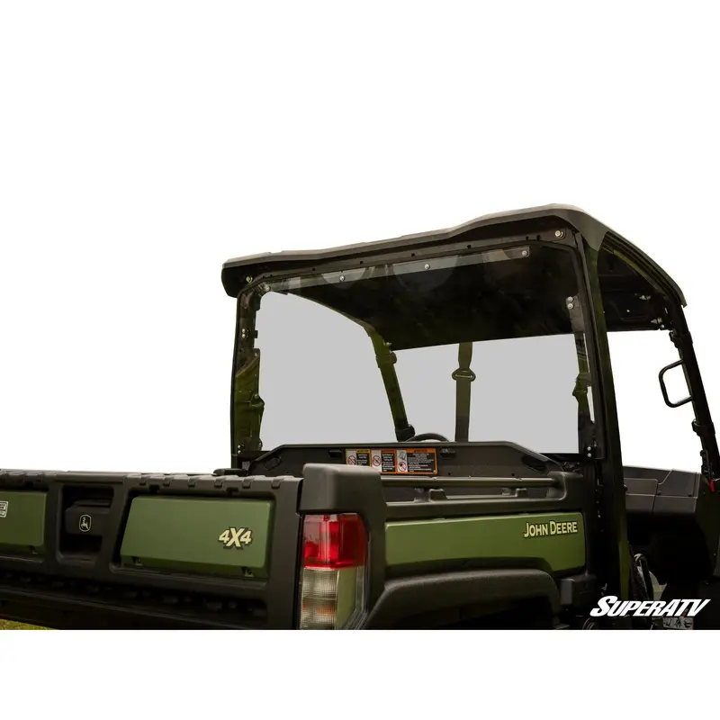 SuperATV John Deere Gator 835/865 Rear Windshield RWS-JD-835M-76