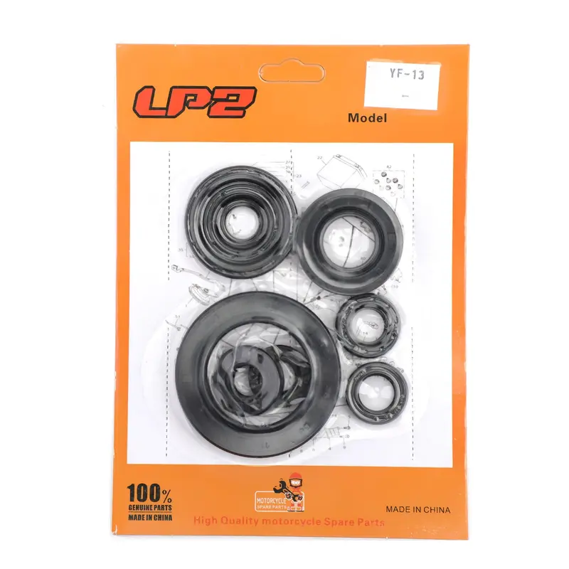 9PCS 05-07 Honda CR250R Complete Engine Oil Seal Crankcase Kit