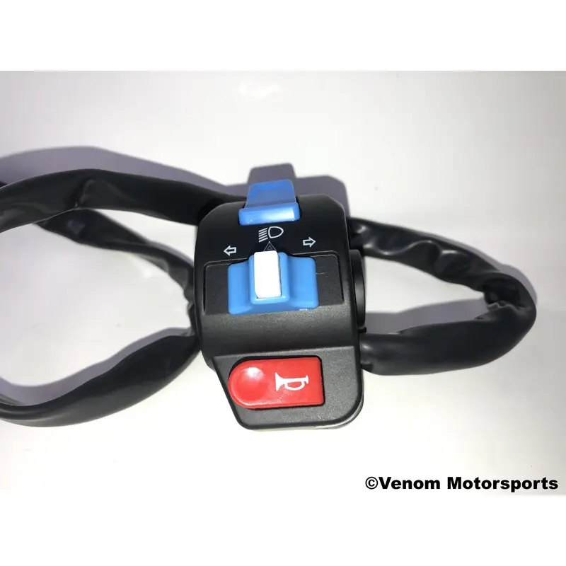 X18 50cc GY6 Motorcycle | Left Combination Switch (10010076)