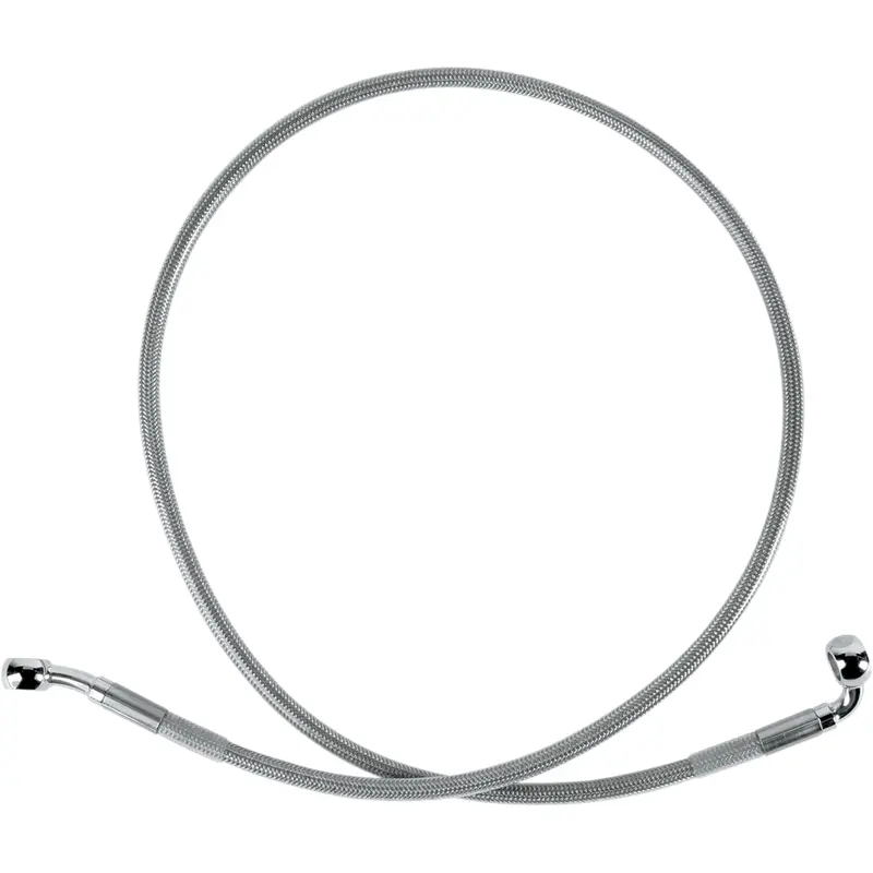 DRAG SPECIALTIES Brake Line - Front (Upper) - Stainless Steel 640112