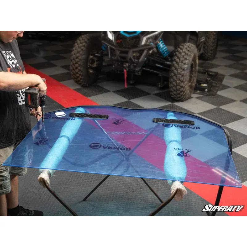 Polaris RZR Turbo R Custom Cage Windshield Kit