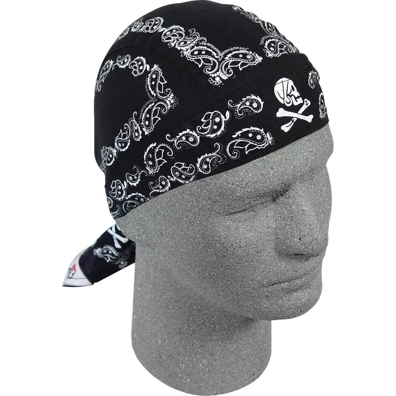 Flydanna Skull Paisley Black