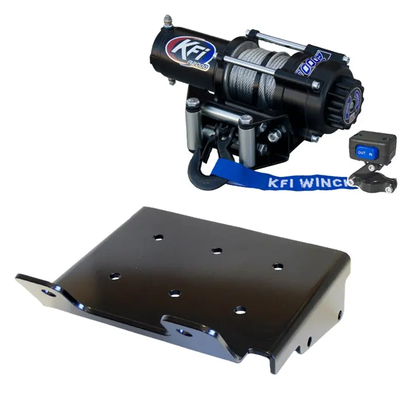 KFI Winch & Winch Mount Kit fits 2002-2007 Suzuki Eiger 400 & Vinson 500 ATV
