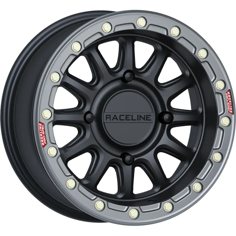 Alpha Wheel 4/156 Blk/Gunmetal 15x7 (+10mm)