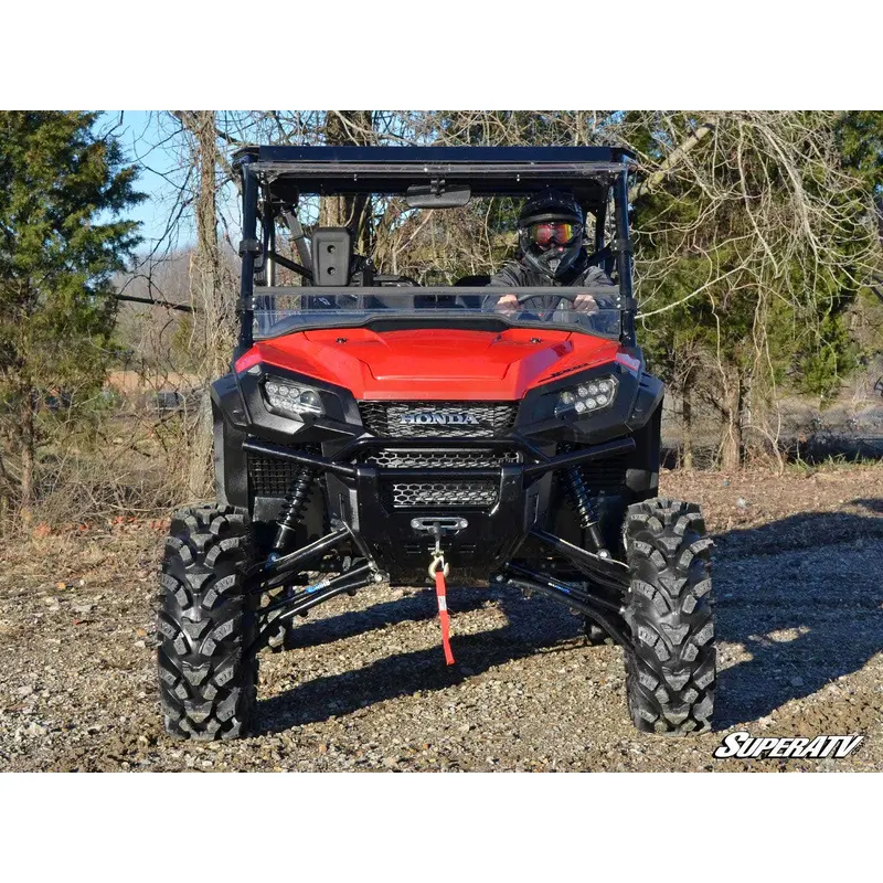 Honda Pioneer 1000 Scratch-Resistant Flip Windshield