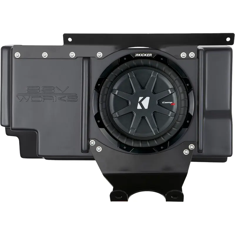 Behind Seat 10" Kicker Sub Pol