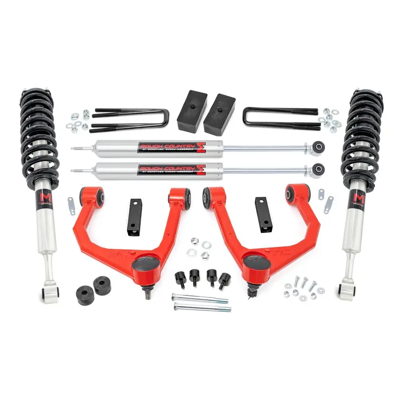 3.5 Inch Lift Kit | M1 Struts/M1 | Toyota Tundra 2WD/4WD (2007-2021) | 76840RED